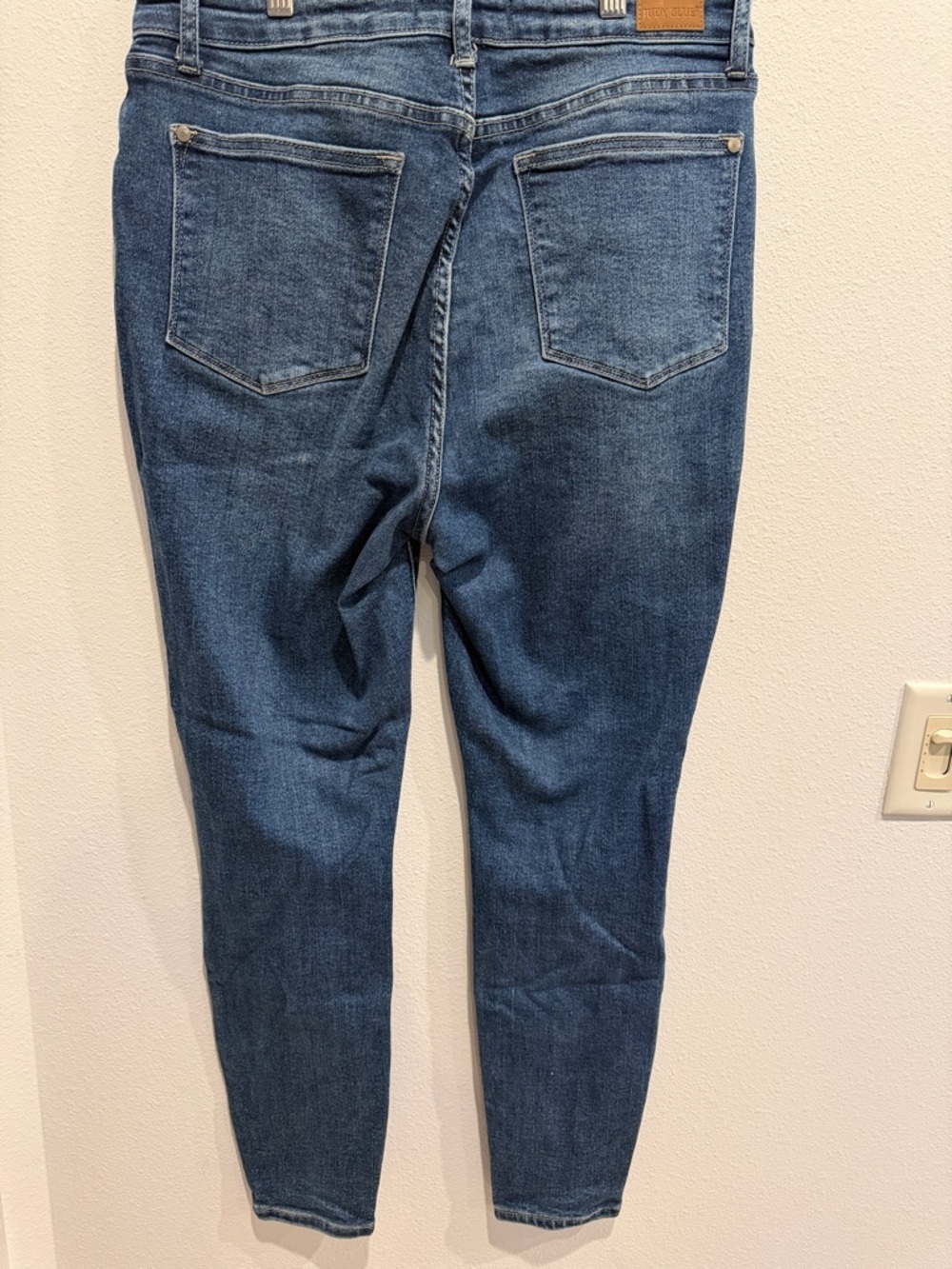 Judy Blue Medium Blue High-Rise Skinny Jeans - Picture 4 of 4